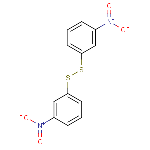 CAS No:537-91-7 1-nitro-3-[(3-nitrophenyl)disulfanyl]benzene