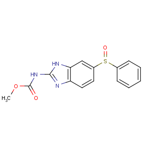 CAS No:53716-50-0 methyl N-[6-(benzenesulfinyl)-1H-benzimidazol-2-yl]carbamate