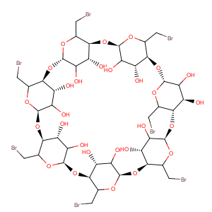 CAS No:53784-83-1 Heptakis-6-bromo-6-deoxy-beta-cyclodextrin