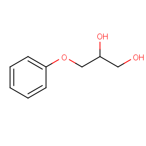 CAS No:538-43-2 3-phenoxypropane-1,2-diol