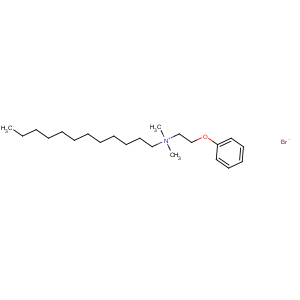 CAS No:538-71-6 dodecyl-dimethyl-(2-phenoxyethyl)azanium