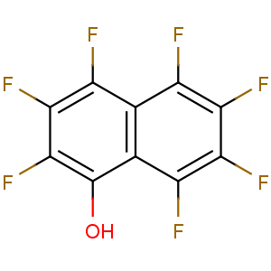 CAS No:5386-30-1 2,3,4,5,6,7,8-heptafluoronaphthalen-1-ol