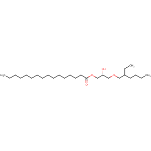 CAS No:53890-13-4 [3-(2-ethylhexoxy)-2-hydroxypropyl] hexadecanoate