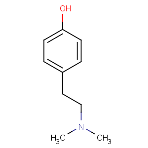CAS No:539-15-1 4-[2-(dimethylamino)ethyl]phenol
