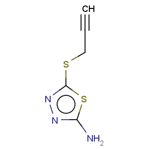 CAS No:53918-05-1 5-(2-propynylsulfanyl)-1,3,4-thiadiazol-2-ylamine