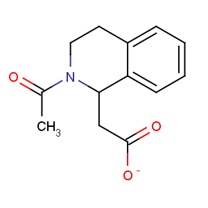 CAS No:53921-74-7 1-Isoquinolineaceticacid, 2-acetyl-1,2,3,4-tetrahydro-