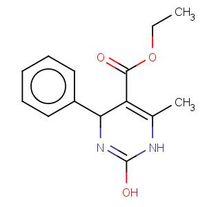 CAS No:5395-36-8 5-Pyrimidinecarboxylicacid, 1,2,3,4-tetrahydro-6-methyl-2-oxo-4-phenyl-, ethyl ester