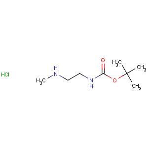 CAS No:539822-98-5 N-tert-Butoxycarbonyl-2-methylamino-ethylamine x HCl