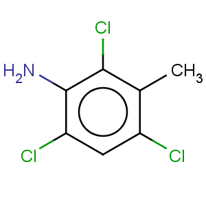 CAS No:5400-76-0 Benzenamine,2,4,6-trichloro-3-methyl-