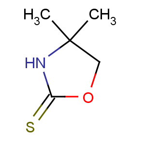 CAS No:54013-55-7 4,4-dimethyl-1,3-oxazolidine-2-thione