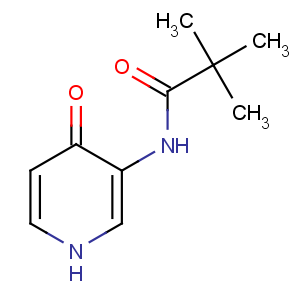 CAS No:540497-47-0 2,2-dimethyl-N-(4-oxo-1H-pyridin-3-yl)propanamide