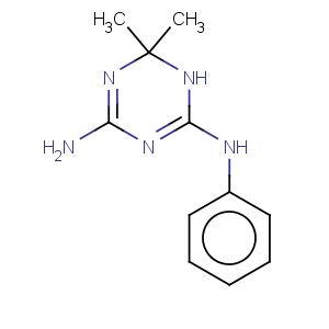 CAS No:5405-66-3 6,6-dimethyl-N~2~-phenyl-1,6-dihydro-1,3,5-triazine-2,4-diamine