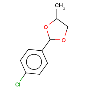 CAS No:5406-37-1 1,3-Dioxolane,2-(4-chlorophenyl)-4-methyl-