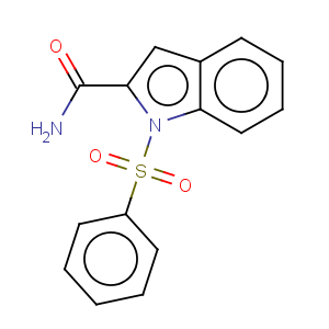 CAS No:540740-47-4 1-(phenylsulfonyl)-1h-indole-2-carboxamide