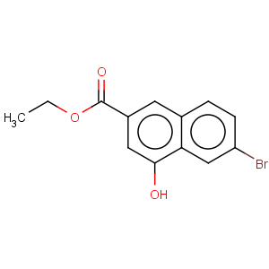 CAS No:540779-29-1 ethyl 6-bromo-4-hydroxynaphthalene-2-carboxylate