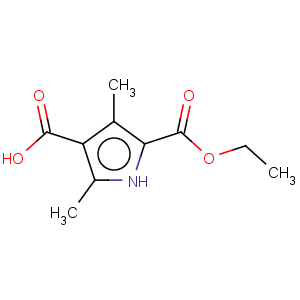 CAS No:5408-10-6 3,5-Dimethyl-1H-pyrrole-2,4-dicarboxylic acid 2-ethyl ester