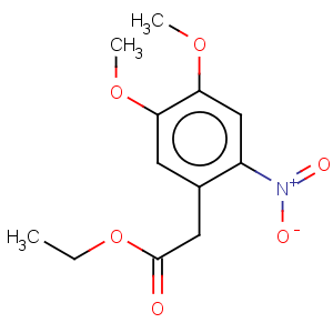 CAS No:5415-53-2 Benzeneacetic acid,4,5-dimethoxy-2-nitro-, ethyl ester