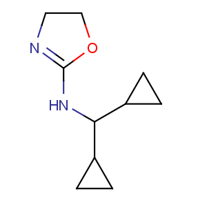 CAS No:54187-04-1 N-(dicyclopropylmethyl)-4,5-dihydro-1,3-oxazol-2-amine
