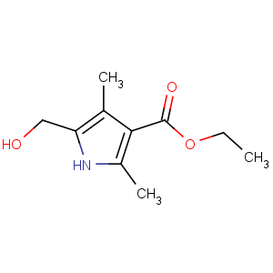 CAS No:5430-82-0 ethyl 5-(hydroxymethyl)-2,4-dimethyl-1H-pyrrole-3-carboxylate