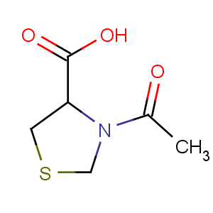 CAS No:54323-50-1 (4R)-3-acetyl-1,3-thiazolidine-4-carboxylic acid