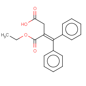 CAS No:5438-22-2 Butanedioic acid,2-(diphenylmethylene)-, 1-ethyl ester