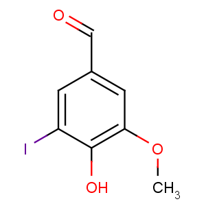 CAS No:5438-36-8 4-hydroxy-3-iodo-5-methoxybenzaldehyde