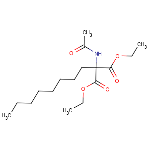 CAS No:5440-55-1 Propanedioicacid, 2-(acetylamino)-2-octyl-, 1,3-diethyl ester