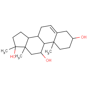 CAS No:5446-39-9 Androst-5-ene-3b,11b,17b-triol, 17-methyl- (6CI,7CI,8CI)