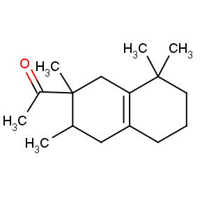 CAS No:54464-57-2 1-(2,3,8,8-tetramethyl-1,3,4,5,6,7-hexahydronaphthalen-2-yl)ethanone