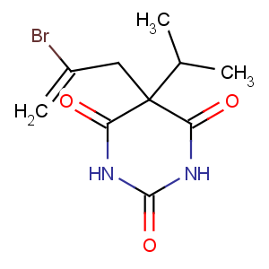 CAS No:545-93-7 5-(2-bromoprop-2-enyl)-5-propan-2-yl-1,3-diazinane-2,4,6-trione