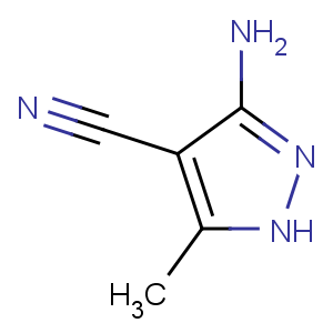 CAS No:5453-07-6 1H-Pyrazole-4-carbonitrile,3-amino-5-methyl-