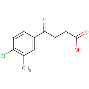 CAS No:54557-91-4 4-(4-chloro-3-methylphenyl)-4-oxobutanoic acid