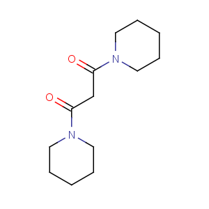 CAS No:54561-77-2 Piperidine,1,1'-(1,3-dioxo-1,3-propanediyl)bis- (9CI)