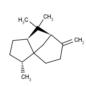 CAS No:546-28-1 1H-3a,7-Methanoazulene,octahydro-3,8,8-trimethyl-6-methylene-, (3R,3aS,7S,8aS)-