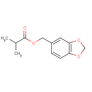CAS No:5461-08-5 1,3-benzodioxol-5-ylmethyl 2-methylpropanoate