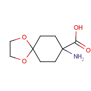 CAS No:54621-18-0 8-amino-1,4-dioxaspiro[4.5]decane-8-carboxylic acid