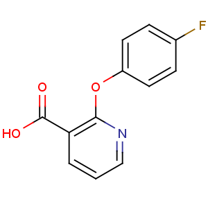 CAS No:54629-13-9 2-(4-fluorophenoxy)pyridine-3-carboxylic acid
