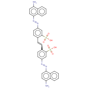 CAS No:5463-64-9 4,4'-Bis(4-amino-1-naphthylazo)-2,2'-stilbenedisulfonic acid