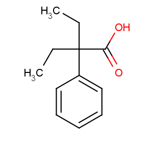 CAS No:5465-28-1 2-ethyl-2-phenylbutanoic acid
