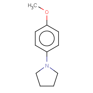 CAS No:54660-04-7 Pyrrolidine,1-(4-methoxyphenyl)-