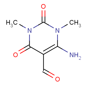 CAS No:54660-80-9 4-amino-1,3-dimethyl-2,6-dioxopyrimidine-5-carbaldehyde