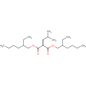 CAS No:5468-27-9 Propanedioic acid,2-(2-methylpropylidene)-, 1,3-bis(2-ethylhexyl) ester