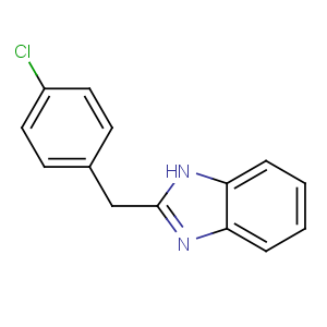 CAS No:5468-66-6 2-[(4-chlorophenyl)methyl]-1H-benzimidazole