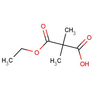 CAS No:5471-77-2 3-ethoxy-2,2-dimethyl-3-oxopropanoic acid