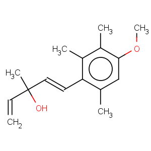 CAS No:54757-48-1 1,4-Pentadien-3-ol,1-(4-methoxy-2,3,6-trimethylphenyl)-3-methyl-