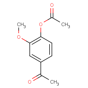 CAS No:54771-60-7 (4-acetyl-2-methoxyphenyl) acetate