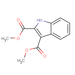 CAS No:54781-93-0 dimethyl 1H-indole-2,3-dicarboxylate
