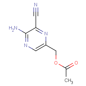 CAS No:54798-28-6 (5-amino-6-cyanopyrazin-2-yl)methyl acetate