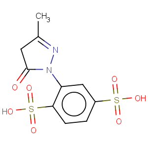 CAS No:54817-63-9 1,4-Benzenedisulfonicacid, 2-(4,5-dihydro-3-methyl-5-oxo-1H-pyrazol-1-yl)-