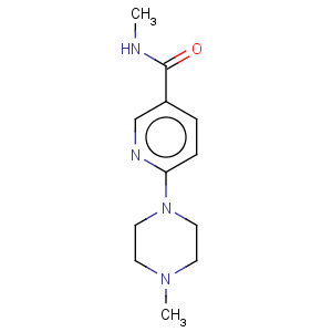 CAS No:54864-91-4 3-Pyridinecarboxamide,N-methyl-6-(4-methyl-1-piperazinyl)-